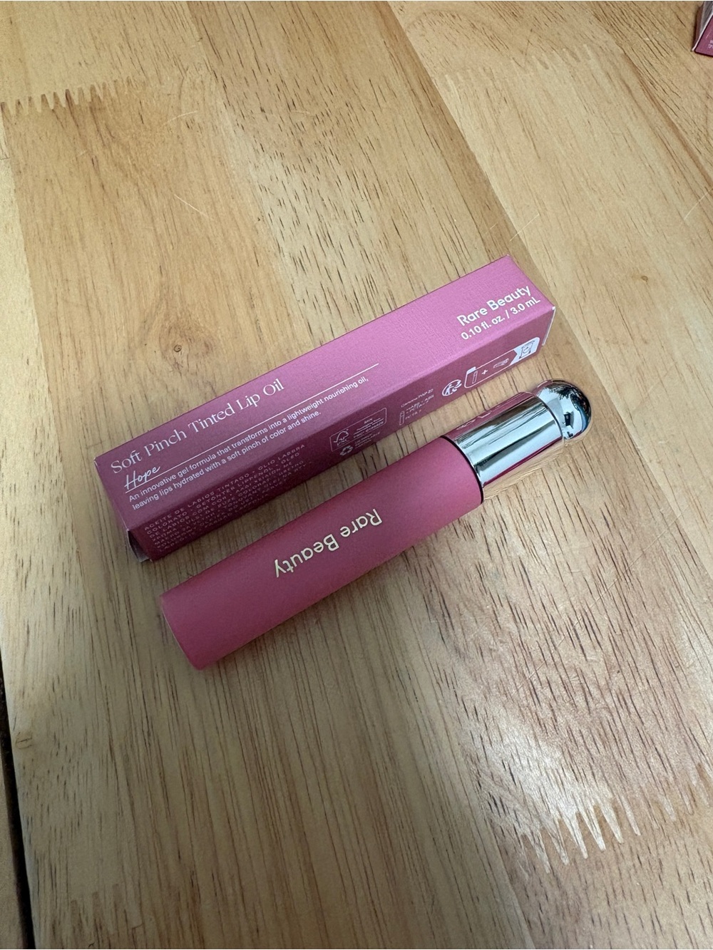 Rare Beauty Soft Pinch Tinted Lip Oil HOPE, full Sz 0.10oz, BNIB, AUTHENTIC